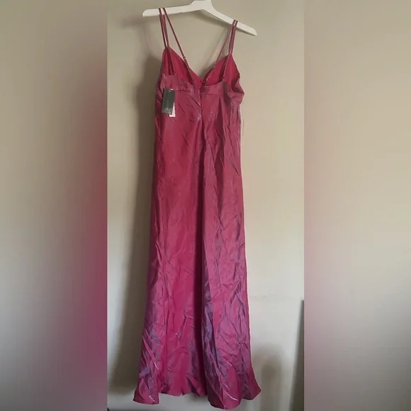 Women’s Wild Fable Iridescent Maxi Slip Dress NWT - Picture 2 of 7